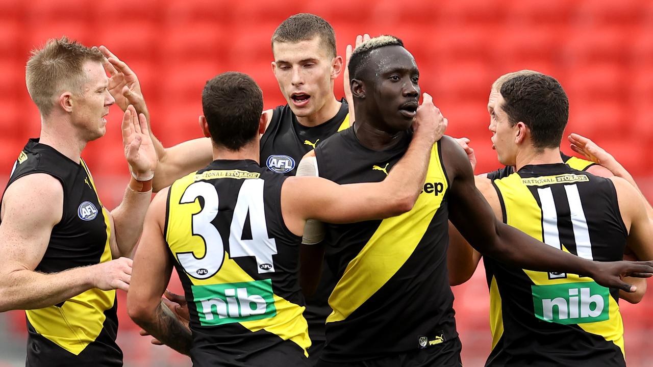 Mabior Chol has been in fine form for the Tigers. Picture: Getty Images