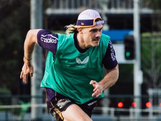 Ryan Papenhuyzen back at Storm training