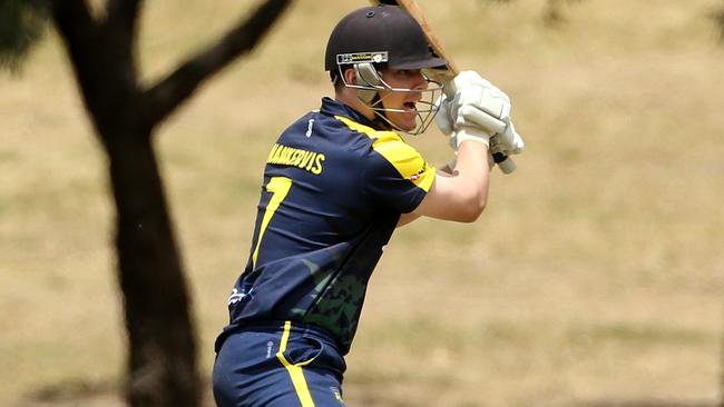 Callum Nankervis in action for Plenty Valley. Picture: Hamish Blair