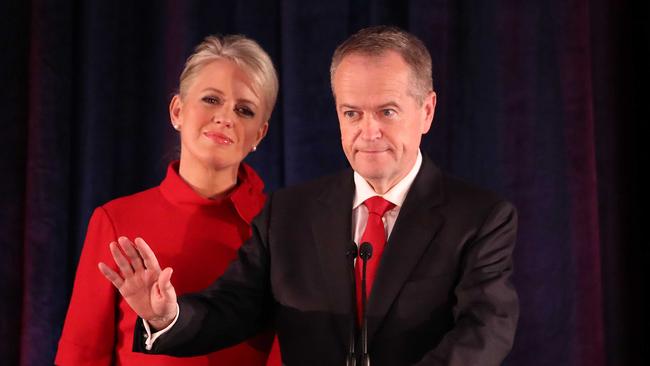 Bill Shorten, with wife Chloe, was only the most recent Labor leader to fall short.