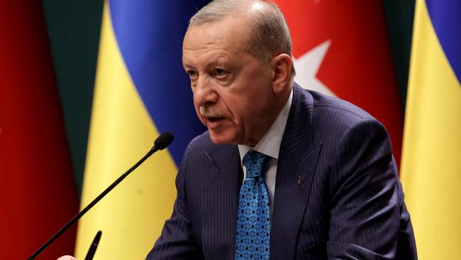 Turkish President Recep Erdogan fired 100,000 government workers. Picture: Adem Altan/AFP