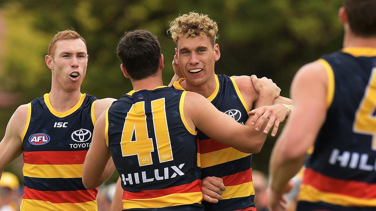 Oh Dear! The Crows have delisted Harry Dear along with father-son pair Ben Jarman and Jackson Edwards. Photo: Daniel Kalisz/Getty Images