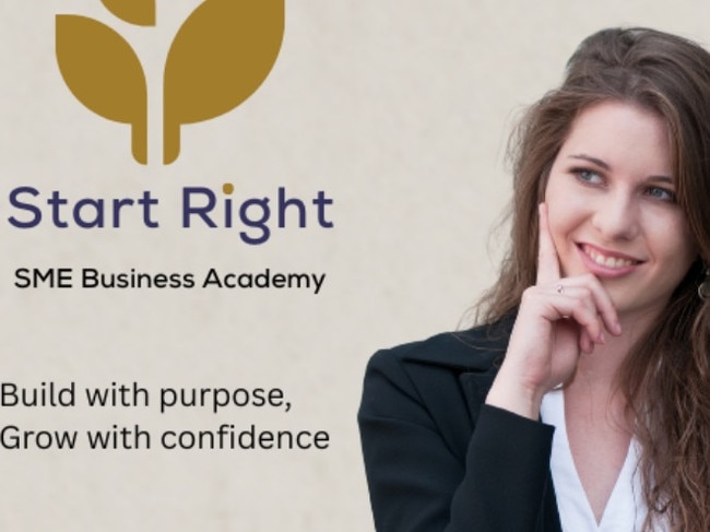 The Start Right SME Business Academy gives you the tools, guidance, and clarity to lay strong foundations, and connects you with a community of like-minded business owners. Picture: Supplied.