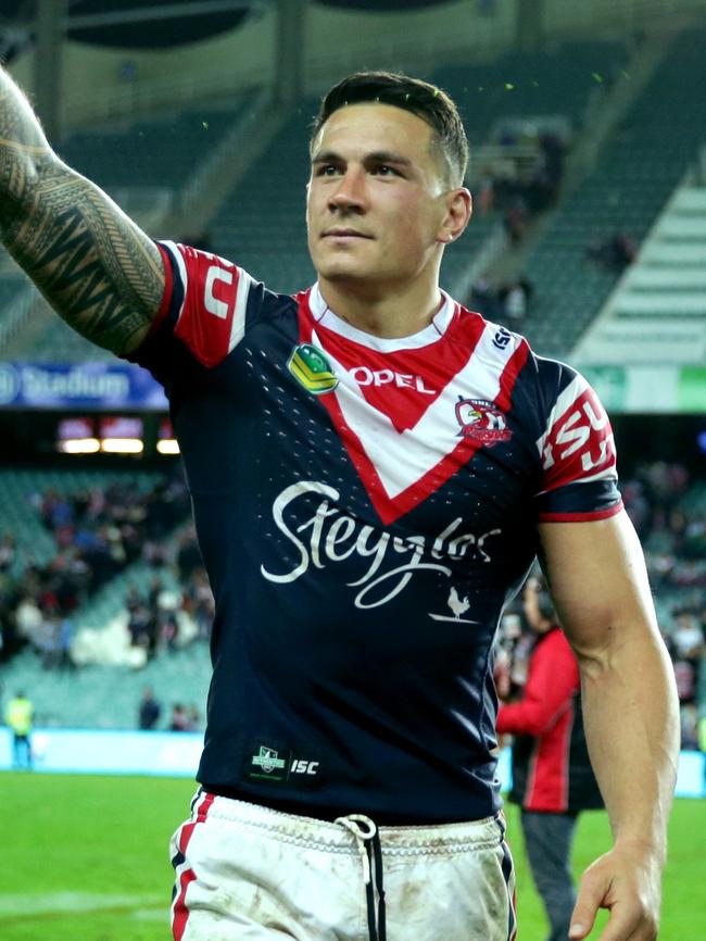 And on his way to a premiership with the Sydney Roosters. Picture Gregg Porteous