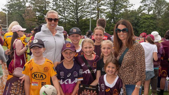 Brisbane Broncos training and fan day at Red Hill ahead of the Grand Final this weekend against Penrith.