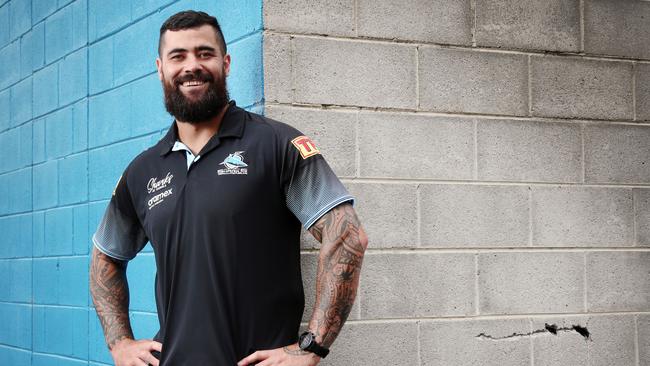 Andrew Fifita is fit and fired up for the new season. Picture: Richard Dobson