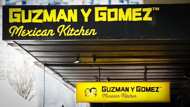 Guzman Y Gomez operates restaurants across Australia.