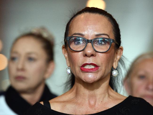 Labor Member for Barton Linda Burney at a press conference at Parliament House in Canberra, Thursday, May 24, 2018. (AAP Image/Mick Tsikas) NO ARCHIVING