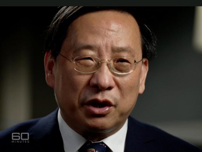 Former Chinese diplomat Victor Gao. Picture: Nine