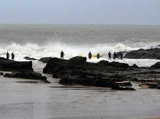 Surfers are being warned of large and powerful surf this weekend, as rain is forecast for the start of winter. Picture: Aisling Brennan