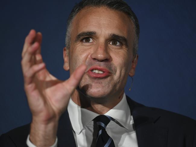 CANBERRA . May 28, 2024: Premier of South Australia, Peter Malinauskas during the Defending Australia dinner at The Australian War Memorial in Canberra . Picture: Martin Ollman