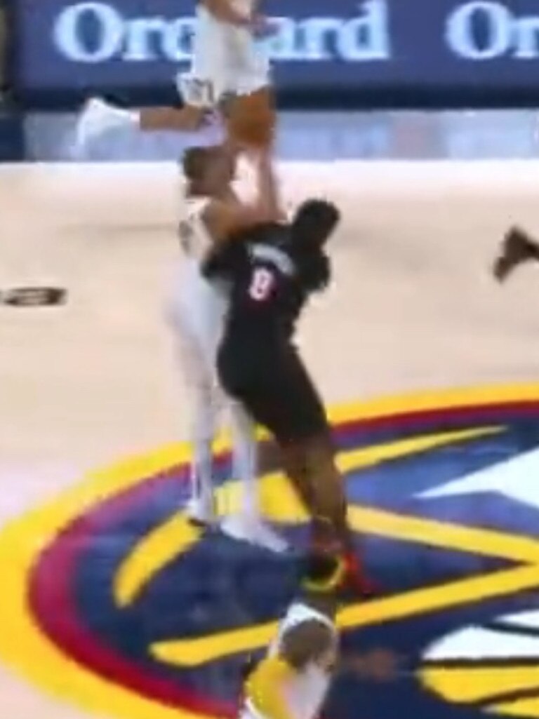 This bump on Jokic has the MVP fuming.