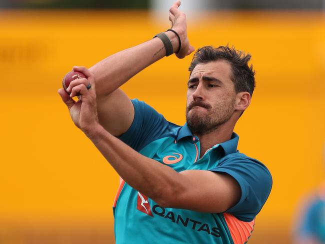 Mitchell Starc is in contention for the second Test. Picture: Ryan Pierse/Getty Images