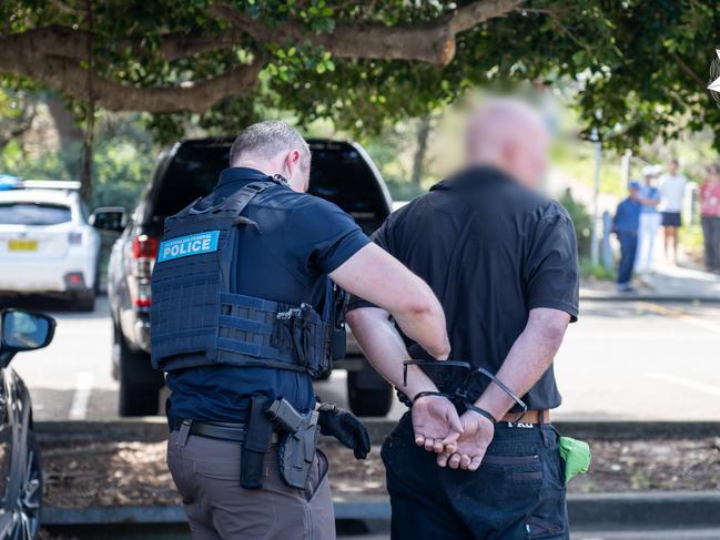 Prothero was arrested in the car park at Maroubra Surf Club.