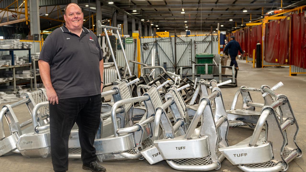 TUFF Australia CEO Anton Griffiths has benefited from an increase in demand for Australian-made products during Covid.