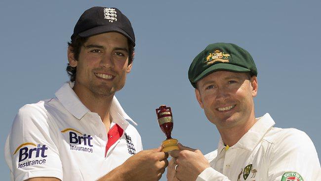 Alastair Cook and Michael Clarke