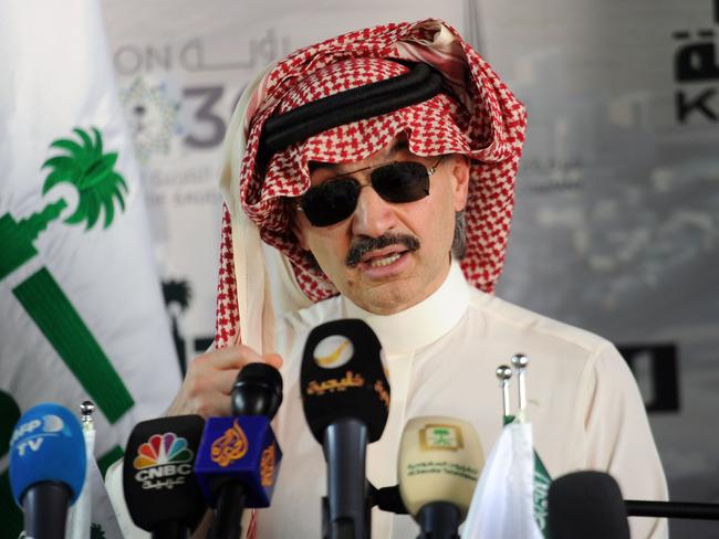 Authorities reportedly demanded US$6 billion from Prince Alwaleed bin Talal who is one of the world’s richest men. Picture: AFP PHOTO / Amer HILABI