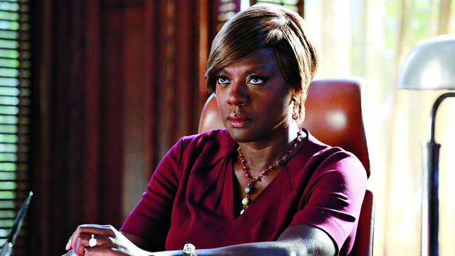 Presence: Davis as Annalise Keating in <i>How to Get Away with Murder</i>.