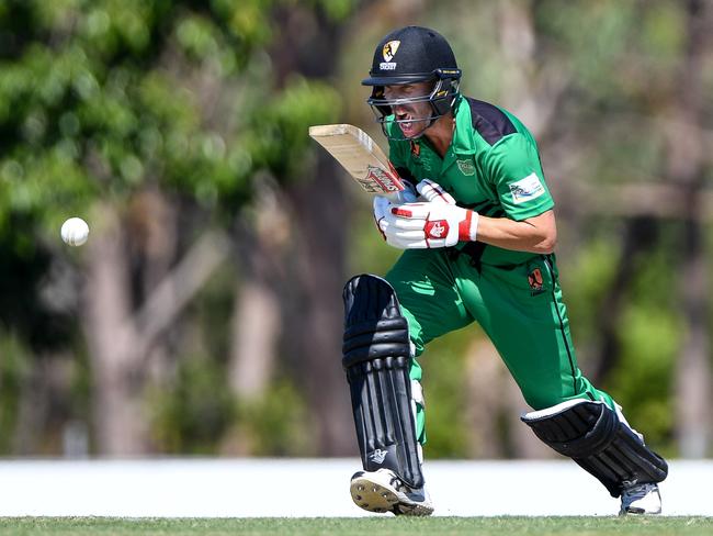 David Warner played for the City Cyclones in the recent Darwin Strike League tournament. Picture: Felicity Elliott