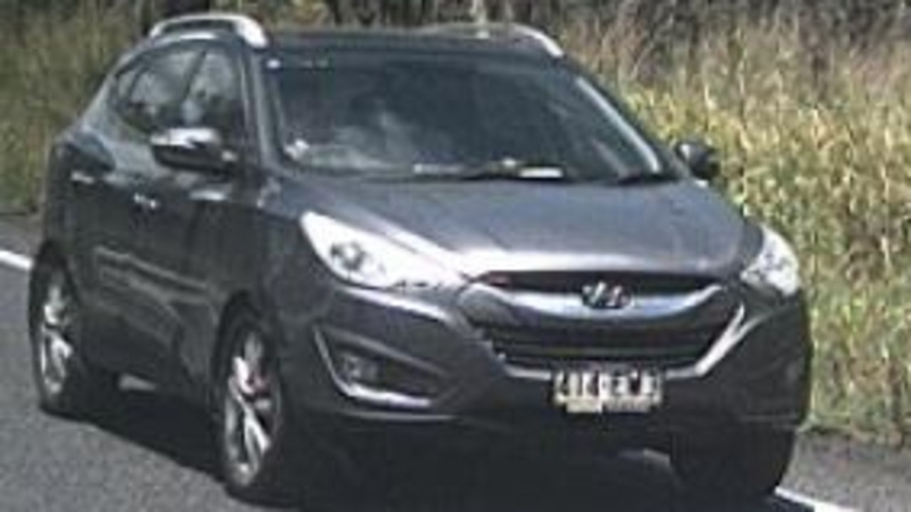 Pheobe was last seen travelling in a grey Hyundai ix35 with Queensland registration 414 EW3. Picture: Supplied