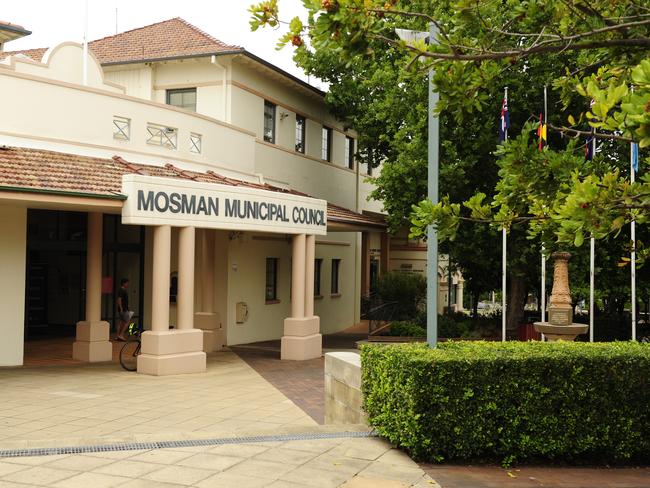 Mosman Council chambers. Picture: David Swift