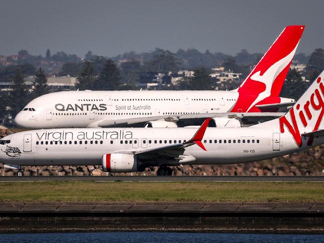 Virgin has launched a sale right after Qantas concluded a limited offer on discounted flights to South Australia. Picture: AFP