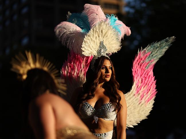 The outfits are as bold as expected. Picture: Brendon Thorne/Getty Images