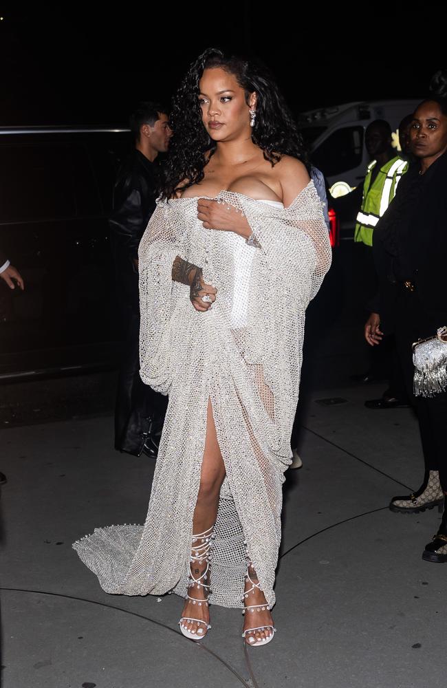 Rihanna made peace with her father after a turbulent childhood. Picture: GC Images