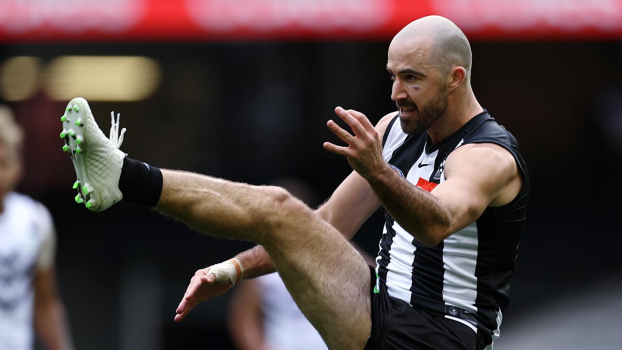 Steele Sidebottom has been loyal to the Magpies. Picture: Michael Klein