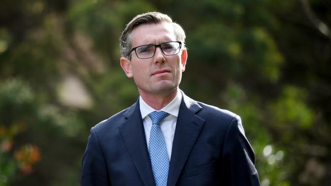 Treasurer Dominic Perrottet is acting as a go-between in the battle between conservative and moderate MPs. Picture: AAP Image/Bianca De Marchi