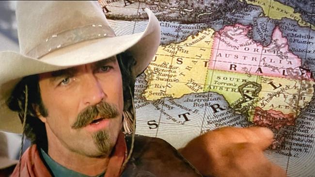 The 1990 movie Quigley Down Under is about an American cowboy’s trip to Australia.