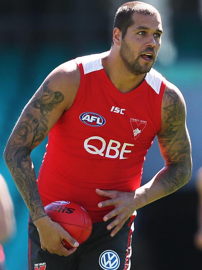 Lance Franklin is a premium forward option. Picture: Phil Hillyard