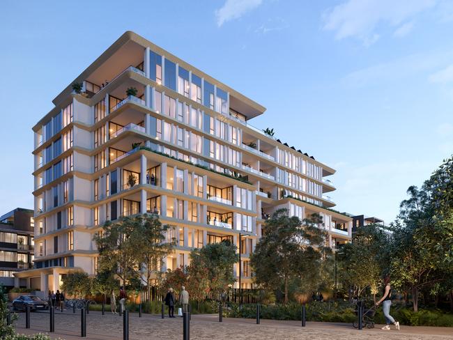 Mirvac has topped out of the second stage of its $790m NINE by Mirvac residential community in Willoughby