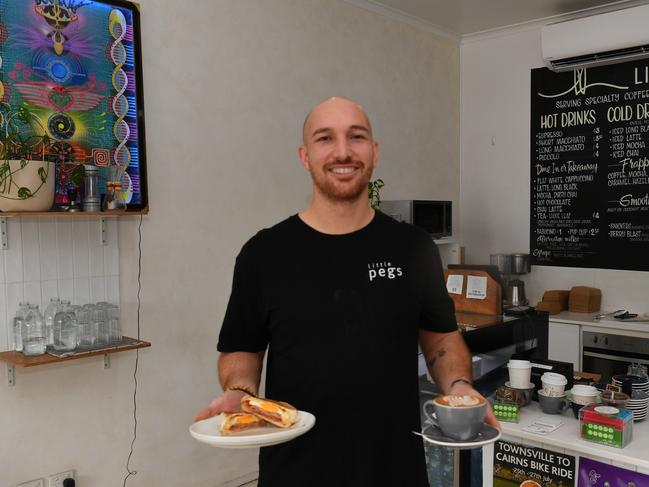 Ben Richardson at Little Pegs on Charters Towers Road. Picture: Evan Morgan