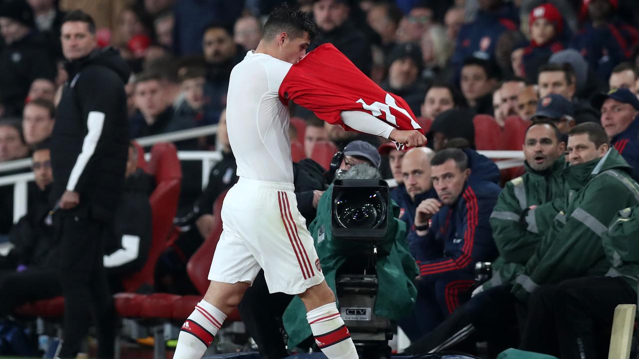 Granit Xhaka’s Arsenal future is in major doubt.