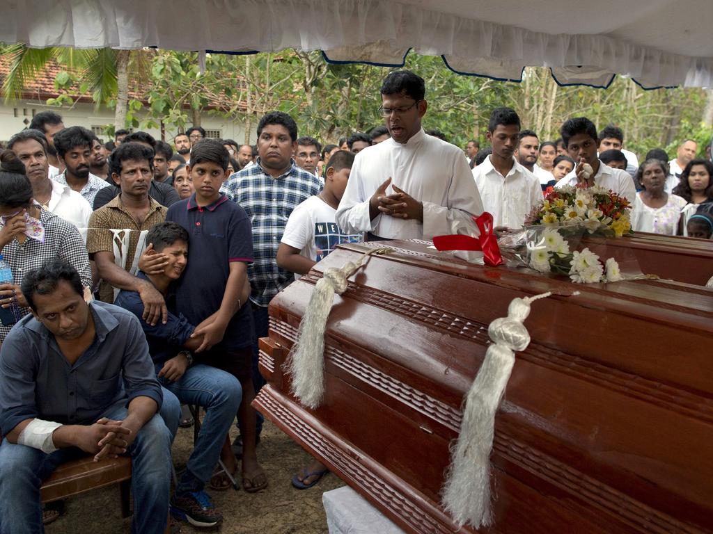 At least 310  people are dead following the Sri Lanka bombings. Picture: AP