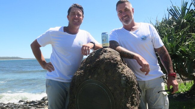 David and Chris Robbins of Crescent Head Brewing Co.