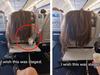 Fury over woman’s plane ‘health hazard’
