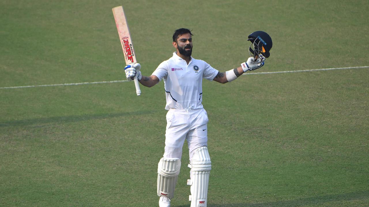 Kohli can leave with his head held high. (Photo by Dibyangshu SARKAR / AFP)