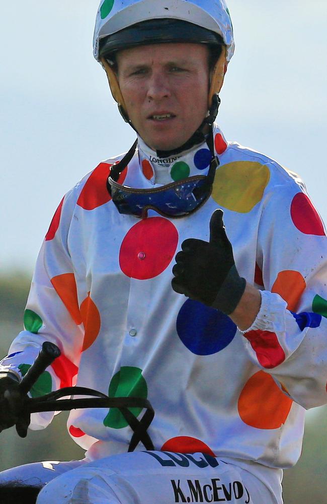 Kerrin McEvoy gave the thumbs up to Nancy’s performance on Saturday. Picture: Jenny Evans