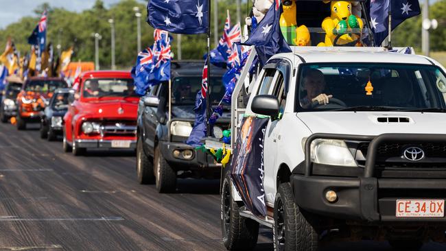 Hot 100 Ute Run held on Australia Day, January 26, 2025, at Hidden Valley. Picture: Pema Tamang Pakhrin