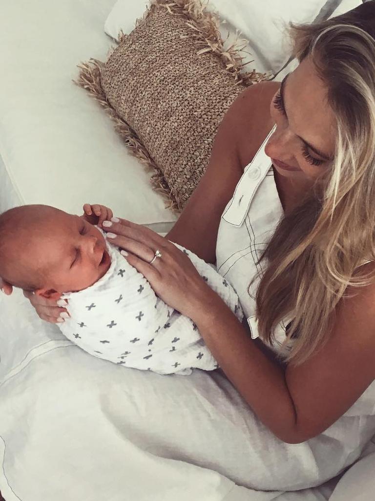They both doted on their two children. Picture: Instagram / Phoebe Burgess