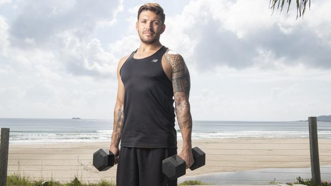 Personal trainer Luke Zocchi grew up with Chris Hemsworth in Melbourne’s east. Now he’s training the Hollywood star for each film. Picture: Supplied.