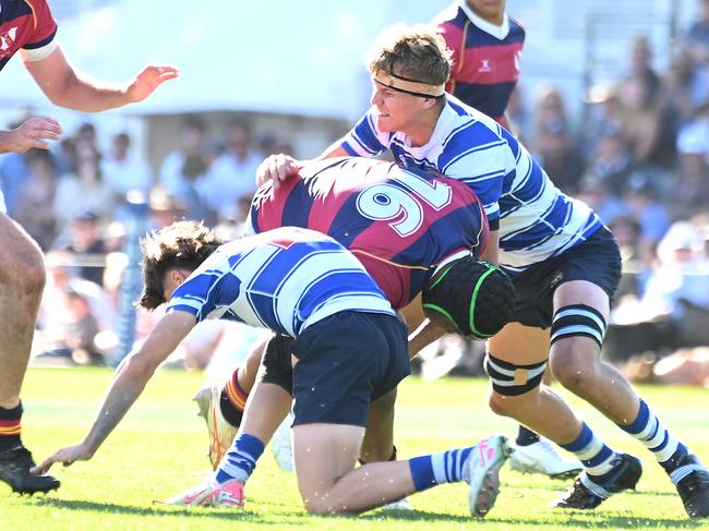 GPS first XV rugby grand final, Nudgee College Vs BSHS.(Check caption)Saturday September 7, 2024. Picture, John Gass