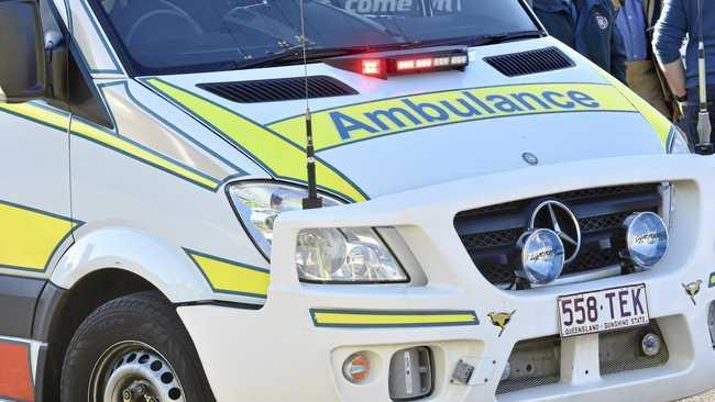 A person was taken to Dalby Hospital after hitting a cow on the Warrego Highway. Picture: Bev Lacey