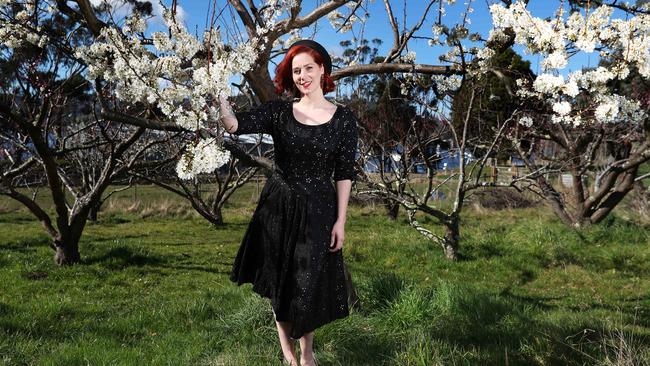 MasterChef contestant Sarah Clare at home in Cygnet. Picture: NIKKI DAVIS-JONES