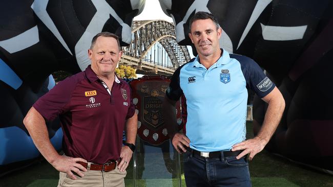 It’s that time again for Kevin Walters and Brad Fittler. Image: Brett Costello