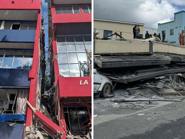 The death toll from a mammoth earthquake that struck Vanuatu has leapt, as a desperate search-and-rescue mission unfolds.