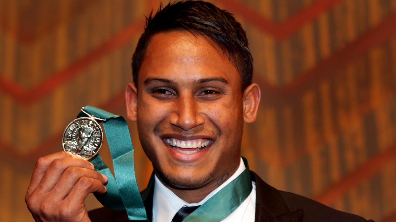 Ben Barba won the Dally M Player of the Year award in 2012. Picture: Gregg Porteous