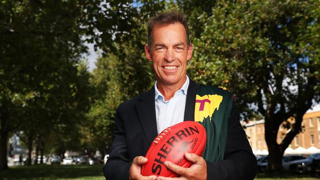 Alastair Clarkson has been prominent as part of the task force to get Tasmania an AFL team.